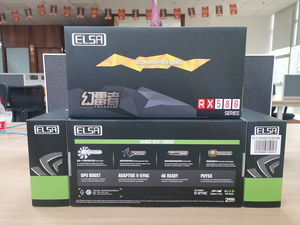 ELSA RTX <span class=keywords><strong>3060</strong></span> 8/12GB GDDR6 Bureau Carte graphique de jeu à domicile Prise en charge vidéo VGA Sortie - Product Image 6
