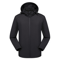 Veste souple de haute qualité hommes coupe-vent chaud randonnée vestes vêtements de randonnée imperméable respirant manteau