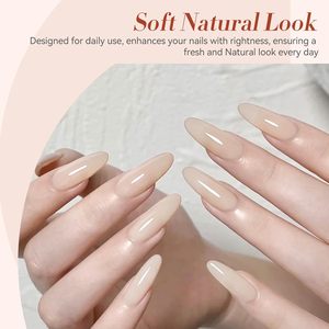 Esmalte de Uñas en Gel de 10 ml con Base y Capa Superior UV Gratis, Sin Necesidad de Limpiar, Superbrillante, Resistente a los Arañazos, Capa Superior Mate - Product Image 4
