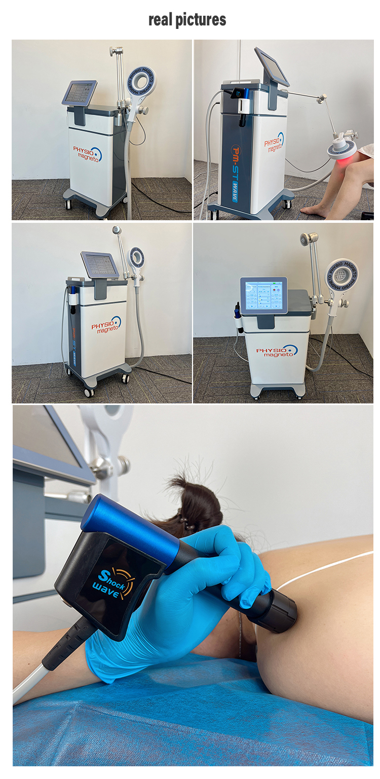 2023 Hot Sale Near Infrared Electric Shock Wave Physical Therapy Emtt Pmst Physio Magneto Therapy Infrared Machine