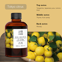 Crearoma Prix de gros Tokyo Citrus 100% Huile essentielle végétale pure pour diffuseurs de parfum Parfum aromatisé hautement concentré