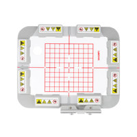 Nouveau cerceau de broderie magnétique en métal pour POOLIN EOC05 Machine de broderie à domicile informatisée