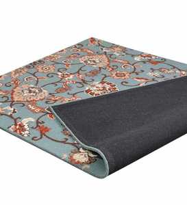Tapis d'intérieur en laine unie fait main de qualité supérieure, moelleux et tufté à la main, avec support antidérapant lavable pour salon et chambre à coucher - Product Image 5