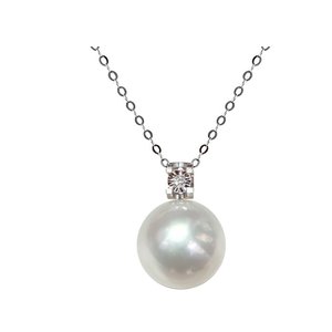 Ensemble de bijoux élégant et luxueux pour femme, inspiré de Diana, avec pendentif boule en or massif 18 carats, incrustation de perles personnalisée - Product Image 5