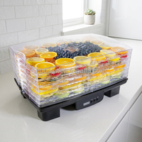Déshydrateur alimentaire professionnel à 6 plateaux pour fruits et légumes, usage domestique