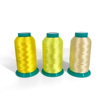 Fil à broder en polyester mercerisé teint, coloré, 1000 yards, petite bobine, marque SAKURA, pour tricot à la main