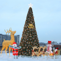 Arbre de Noël LED spiralé programmable géant de 10 m de haute qualité en gros pour jardin extérieur centre commercial grand arbre