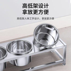 Estante para especias de acero inoxidable, de una sola fila y 3 compartimentos, contenedor de almacenamiento de condimentos para cocina, para uso comercial - Product Image 3