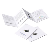 Brochure personnalisée à couverture rigide Livre d'instructions Magazine Menu Livret Flyers Service d'impression