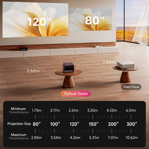Nouveau Projecteur <span class=keywords><strong>Laser</strong></span> 4K Dangbei S7 Ultra Max, 5800 Lumens CVIA, Contraste 65000:1, avec Décodage Dolby Vision/Atmos pour Home Cinéma - Product Image 4