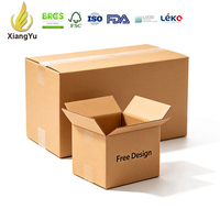 Carton ondulé personnalisé Xiangyu, boîte de déménagement en kraft 3 plis pour le relocalisation de maison, expédition e-commerce, emballage, fabricant en gros