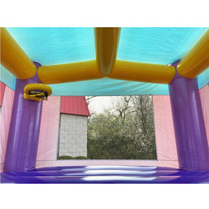 Château gonflable <span class=keywords><strong>Frozen</strong></span> avec bannières en velcro amovibles, château gonflable commercial pour enfants, maison de saut, trampoline gonflable - Product Image 4