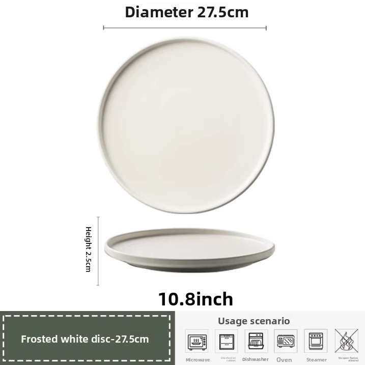 Matte white disc-27.5cm