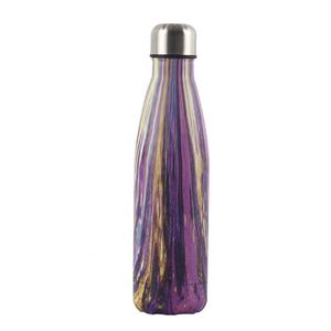 Bouteille d'eau isotherme sport en acier inoxydable de 500 ml, sans BPA, personnalisée, en forme de Coca-Cola, avec motif bois, type bowling - Product Image 6