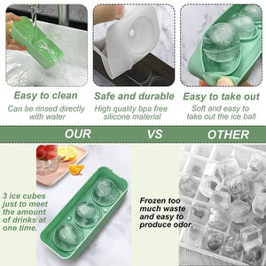 Bán Buôn Cấp Thực Phẩm Rose Shape <span class=keywords><strong>Ice</strong></span> Ball Khuôn Rose Flower <span class=keywords><strong>Ice</strong></span> <span class=keywords><strong>Cube</strong></span> Sinh Thái Thân Thiện Với <span class=keywords><strong>Silicone</strong></span> <span class=keywords><strong>Ice</strong></span> <span class=keywords><strong>Cube</strong></span> Khay Với Nắp - Product Image 5