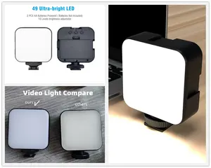Vlogging Kit Voor Youtube Tiktok Vlogger Statief Voor Iphone Smartphone Met Mic Live Stream Led Licht Vlog Set