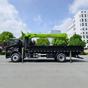 Camión Grúa Foton Aumark 4x2 de 10 Toneladas con Pluma Rígida, Camión Grúa Telescópica Hidráulica de 12 Toneladas en Venta - Product Image 3