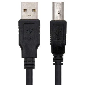 Cable USB 2.0 para impresora, tipo A/M y B/M, 3.0 m, ideal para conexión de impresoras, transferencia de datos rápida y - Product Image 2
