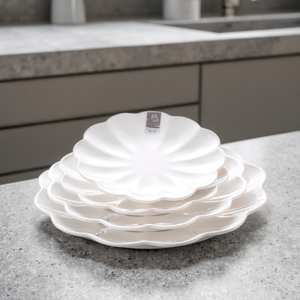 Wholesale Flower Shape 100% <strong>Plastic</strong> Round Melamine <strong>Dinner</strong> Plate <strong>Sets</strong> - Product Image 5