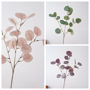 ต้นยูคาลิปตัสประดิษฐ์ CallaFloral สีเขียวม่วง กิ่งเดี่ยว สำหรับตกแต่งภายใน งานแต่งงาน งานฝีมือ ทำจากวัสดุโพลีเอสเตอร์ - Product Image 3