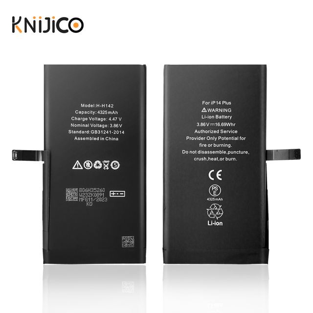 Knijico Wholesale Price Mobile Phone Battery for iPhone All Models Battery Replacement for iPhone 6 7 8 8P X Xr 11 Xs Xs Max