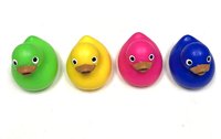 Jouets de canard en caoutchouc personnalisés de Noël spongieux pour enfants