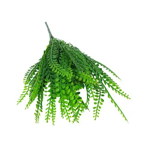 Artificial Plant Greenery Grass Phoenix-tail Fern Leaf Home Office Wedding Decor