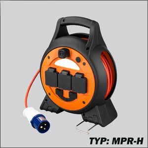 15M 3구 영국형 연장 코드 케이블 릴 롤러 키트 (RCD&MCB 및 USB 포트 포함) - Product Image 3