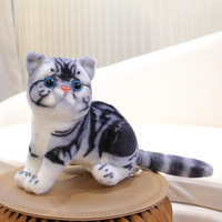 Chats d'animaux simulés confortables personnalisés divers jouets en peluche beaux jouets en peluche animaux en peluche jouets pour enfants