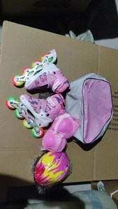 รองเท้าโรลเลอร์สเก็ตสำหรับเด็กรองเท้าไฟฟ้าดีไซน์ยอดนิยม - Product Image 5