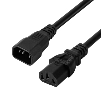 Câble d'alimentation IEC C13 à C14 Pc IEC 60320 C13 à C14 Cordon de câble d'alimentation mâle femelle