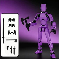 Figurine articulée Titan Lucky 13 T13 imprimée en 3D, plusieurs couleurs, assemblage fini, modèle Nova, jouet multi-articulations mobile