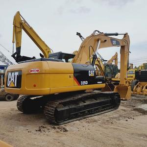 Excavatrice Caterpillar 325D d'occasion, modèle 2016, moteur Caterpillar, 25 tonnes, faible nombre d'heures de travail, bien protégée, origine Japon - Product Image 2