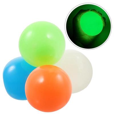 New magic glowing squishy soft ball luminous wall celling sticky ball for stress relieving