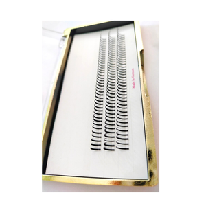 Extensiones de Pestañas Sintéticas Cilíndricas Negras Naturales Profesionales Hechas a Mano, Naturales, Largas, Gruesas, de Gran Volumen, Entrega Rápida - Product Image 2