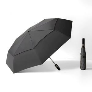 Promotion Business Gift Customize Breathable Fully Automatic Increase Fight the Storm Folding <b>Umbrella</b> Customizable Logo - Product Image 3