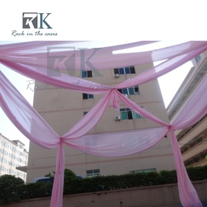 Elegant Drape Partition with Detachable Frame Pipe Kit and Drape for Wedding Decoration - Product Image 6