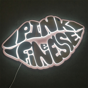 Signo de acrílico para salón de belleza, letrero personalizado con espejo 3D, logotipo personalizado, letrero de acrílico para salón de belleza - Product Image 4