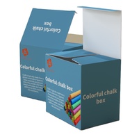 Nouvelles boîtes d'emballage de craie scolaire personnalisées Pulida 2025 avec impression couleur