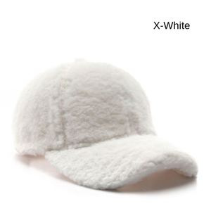 Wholesale 6-Panel Baseball Cap Custom Logo Plush Winter <b>Hat</b> Unisex Autumn Winter Retro Solid Color Outdoor Ski Adjustable Common - Product Image 6