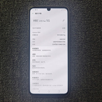 Teléfonos móviles usados al por mayor para V60 128G Android Smartphone teléfono móvil original