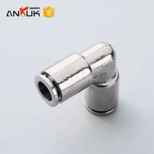 Quick Connecting Tube Fittings Air Hose Connector Pneumatic One Touch Push-in Fittings