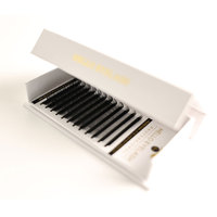 Extensions de cils soyeuses effet feuille d'ananas, résistantes à la décoloration et aux traces, longueurs variables 20mm, pour soirées dansantes et bals de promo