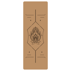 Bolster de yoga en liège TPE Super Grip Pilates 6 mm avec logo personnalisé, écologique, biodégradable, tapis de fitness professionnel pour yoghis - Product Image 5