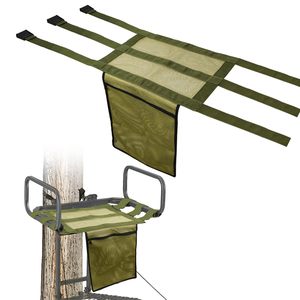 Universal <b>Tree</b> <b>Stand</b> Seat Replacement with Pocket, 16 X 12Inch Lightweight Replacement Treestand Seat with Adjustable Strap - Product Image 1