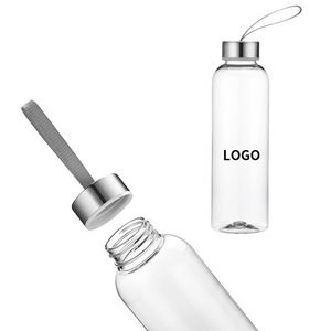 Custom Logo Plastic <b>Empty</b> Bottle Promotion <b>Gift</b> Clear AS Portable Business Juice Bottle for Mineral Water - Product Image 1