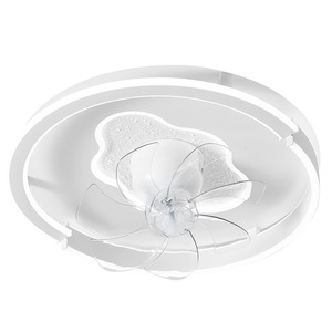 โคมไฟพัดลมอัจฉริยะ6สปีดแบบนอร์ดิกทันสมัยไฟติดเพดาน USB แปลงความถี่แก๊สสำหรับใช้ในบ้านกลางแจ้ง - Product Image 1