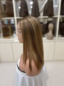 Pelucas de Cabello Humano Virgen al Por Mayor con Frente de Encaje Suizo HD, Transparentes y Transpirables, con un Aspecto Natural sin Pegamento - Product Image 3