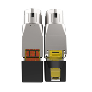 Conectores de Internet RJ45 <span class=keywords><strong>Cat</strong></span> <span class=keywords><strong>6A</strong></span> <span class=keywords><strong>Cat</strong></span> 8 Industriales Sin Herramientas, Enchufe Ethernet Blindado de Aleación de Zinc - Product Image 2