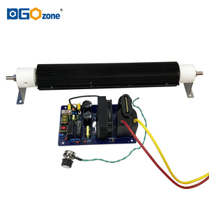 Dgozone 40 gam/giờ làm mát bằng nước có thể điều chỉnh ống gốm Máy phát điện Ozone PLC bảng điện cho xử lý nước ozonator KHT-40GWO - Product Image 1